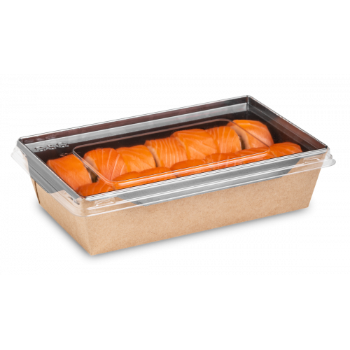 Салатник с крышкой OPSALAD 800 мл, черный